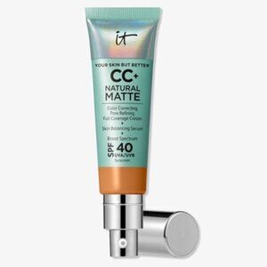 It Cosmetics CC+ Cream Natural Matte SPF 40 RICH NIB